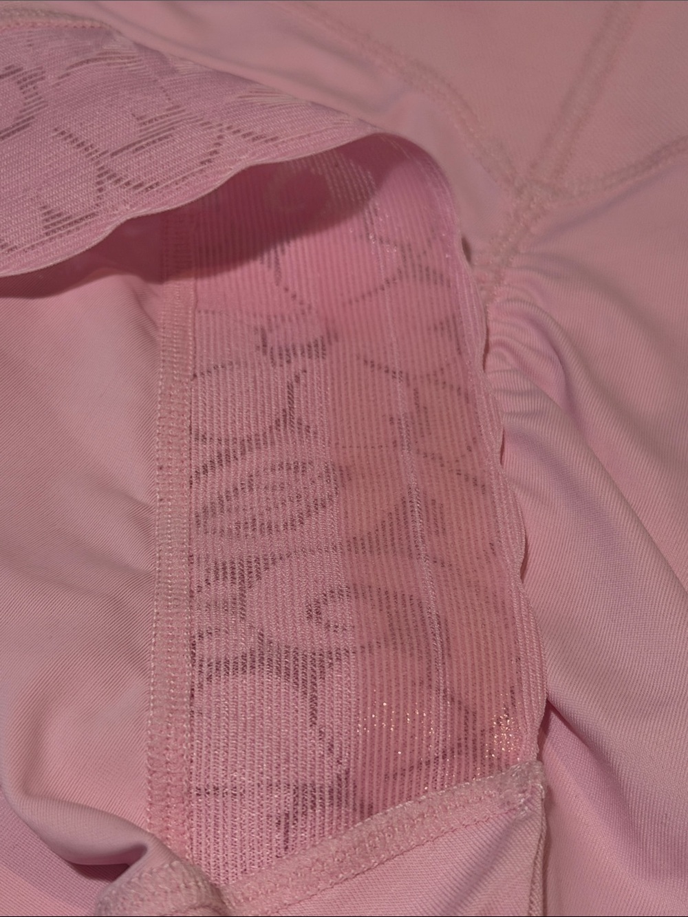 Front-Closure Shaping Bodysuit in Light Pink - Picture 6 of 9